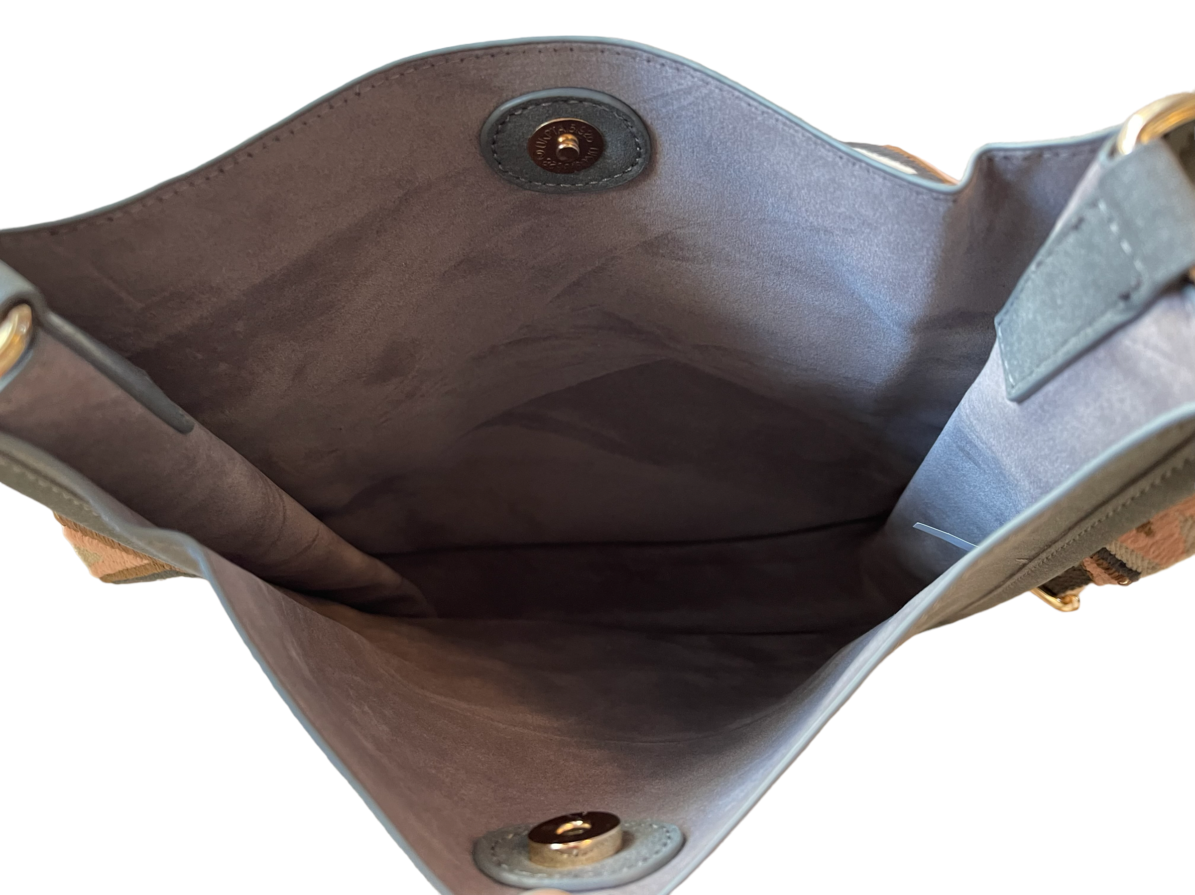 Vegan Suede Crossbody Bag – Pick Your Strap | Gray